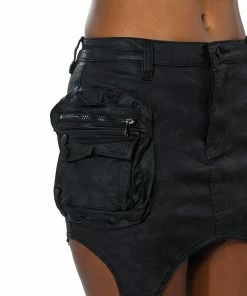 RANGER CAMO MINI SKIRT -FINESSE-shop ranger camo mini skirt black multi 13 13