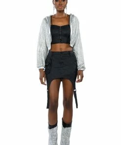 RANGER CAMO MINI SKIRT -FINESSE-shop ranger camo mini skirt black multi 8 8