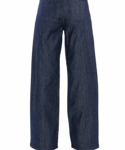RAW DENIM WIDE LEG JEANS 12 RAW DENIM WIDE LEG JEANS -FINESSE-shop raw denim wide leg jeans dark blue denim 6 6 c1
