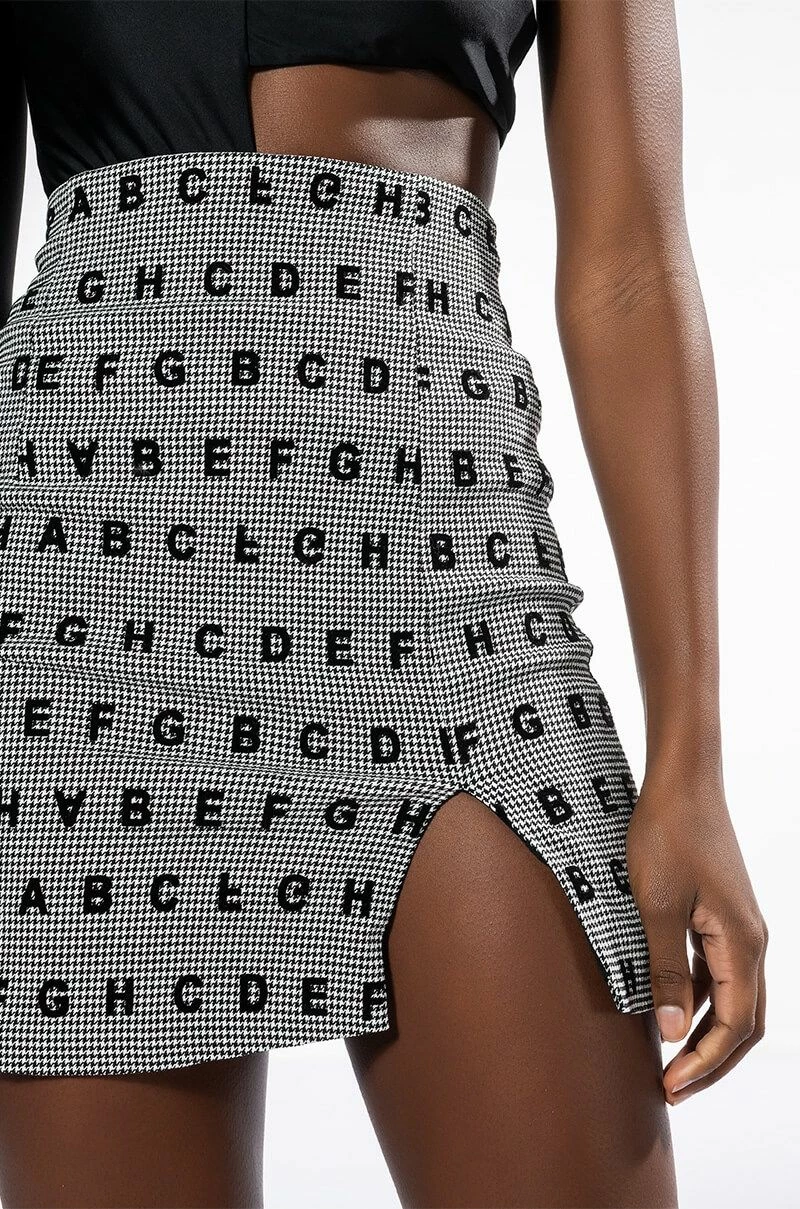 READ BETWEEN THE LINES HIGH RISE MINI SKIRT 8 READ BETWEEN THE LINES HIGH RISE MINI SKIRT - Image 8