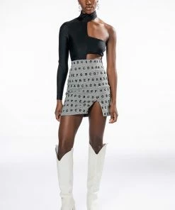 READ BETWEEN THE LINES HIGH RISE MINI SKIRT 17 READ BETWEEN THE LINES HIGH RISE MINI SKIRT -FINESSE-shop read between the lines high rise mini skirt grey multi 9 9