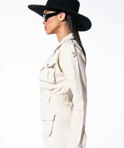 READY FOR ANYTHING LONG SLEEVE UTILITY ROMPER -FINESSE-shop ready for anything long sleeve utility romper ivory 5 5