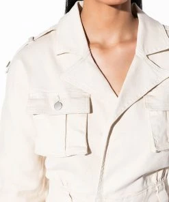 READY FOR ANYTHING LONG SLEEVE UTILITY ROMPER -FINESSE-shop ready for anything long sleeve utility romper ivory 7 7