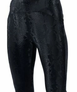 RIO PRINT HIGH RISE LEGGING WITH 4 WAY STRETCH IN BLACK 19 RIO PRINT HIGH RISE LEGGING WITH 4 WAY STRETCH IN BLACK -FINESSE-shop rio print high rise legging with 4 way stretch in black black 10 10
