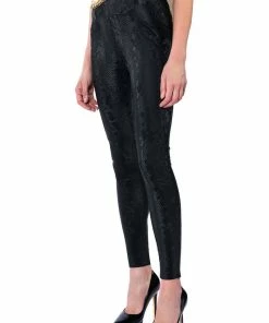 RIO PRINT HIGH RISE LEGGING WITH 4 WAY STRETCH IN BLACK 13 RIO PRINT HIGH RISE LEGGING WITH 4 WAY STRETCH IN BLACK -FINESSE-shop rio print high rise legging with 4 way stretch in black black 4 4