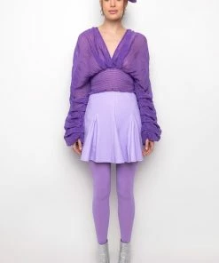 RIO SUPER STRETCH MINI SKIRT 23 RIO SUPER STRETCH MINI SKIRT -FINESSE-shop rio super stretch mini skirt light purple 12 12