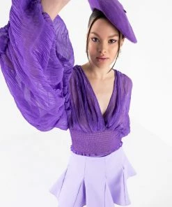 RIO SUPER STRETCH MINI SKIRT 14 RIO SUPER STRETCH MINI SKIRT -FINESSE-shop rio super stretch mini skirt light purple 3 3