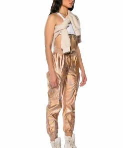 ROCKSTAR METALLIC ZIPPER DETAIL JOGGER 11 ROCKSTAR METALLIC ZIPPER DETAIL JOGGER -FINESSE-shop rockstar metallic jogger pink 4 4