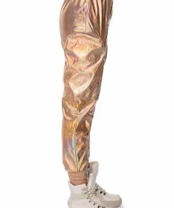 ROCKSTAR METALLIC ZIPPER DETAIL JOGGER 13 ROCKSTAR METALLIC ZIPPER DETAIL JOGGER -FINESSE-shop rockstar metallic jogger pink 6 6