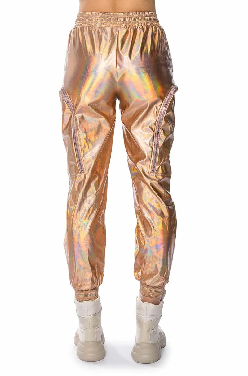ROCKSTAR METALLIC ZIPPER DETAIL JOGGER 7 ROCKSTAR METALLIC ZIPPER DETAIL JOGGER - Image 7