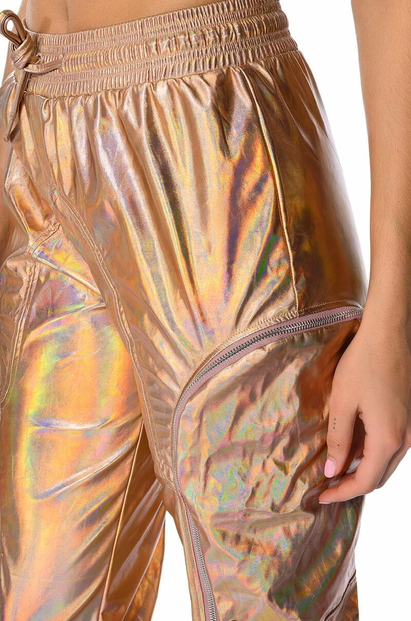 ROCKSTAR METALLIC ZIPPER DETAIL JOGGER 8 ROCKSTAR METALLIC ZIPPER DETAIL JOGGER - Image 8