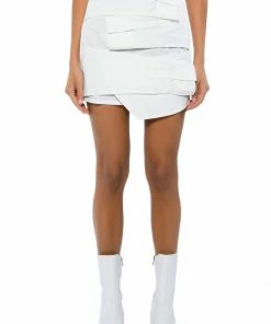 ROMANTICIZING YOU POPLIN MINI SKIRT
