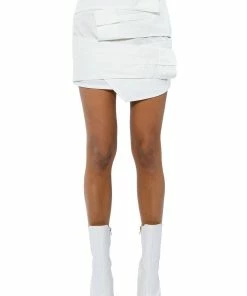 ROMANTICIZING YOU POPLIN MINI SKIRT 8 ROMANTICIZING YOU POPLIN MINI SKIRT -FINESSE-shop romanticizing you poplin mini skirt white 3 3