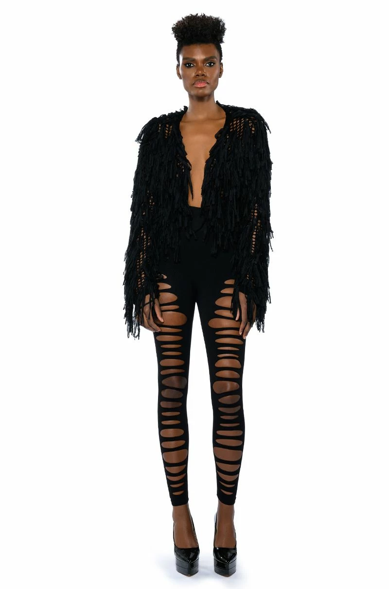 ROXANNE DISTRESSED LEGGING 8 ROXANNE DISTRESSED LEGGING - Image 8