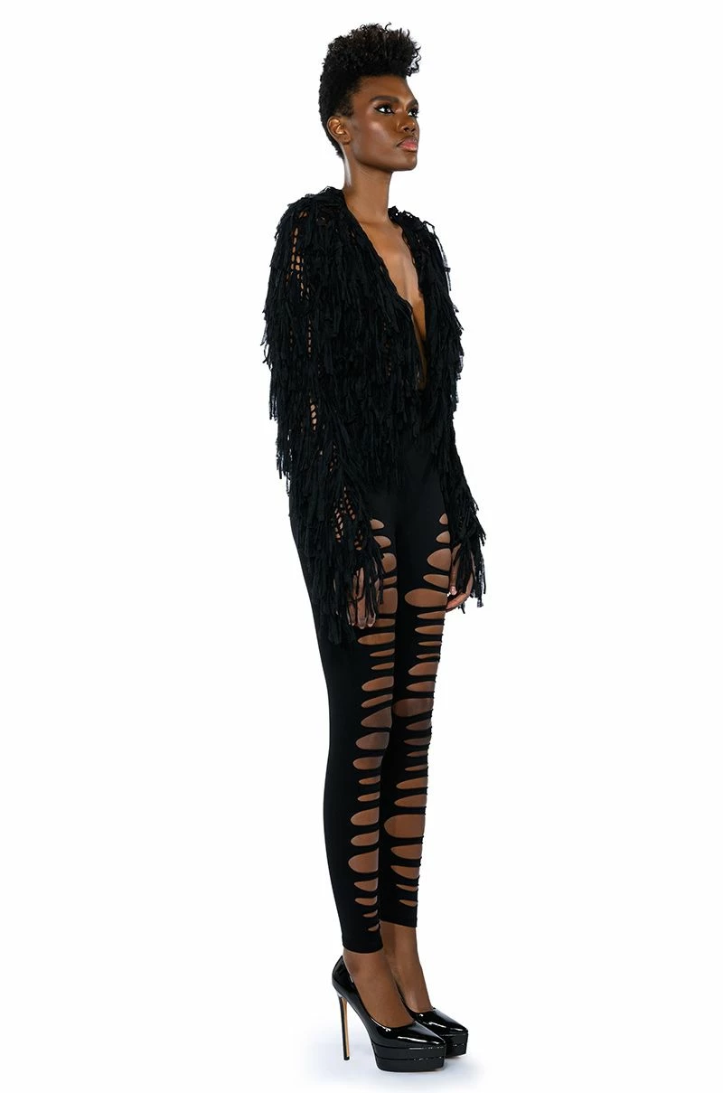 ROXANNE DISTRESSED LEGGING 9 ROXANNE DISTRESSED LEGGING - Image 9