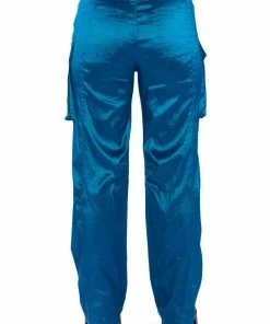 RUN IT UP STRETCH CARGO PANTS -FINESSE-shop run it up stretch cargo pants teal 7 7