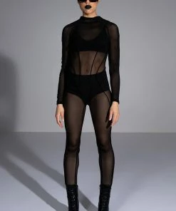 RUN THE WORLD MESH CATSUIT
