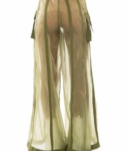 SAGE WIDE LEG TROUSER -FINESSE-shop sage wide leg trouser green 11 11