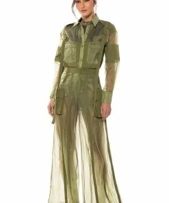 SAGE WIDE LEG TROUSER -FINESSE-shop sage wide leg trouser green 3 3