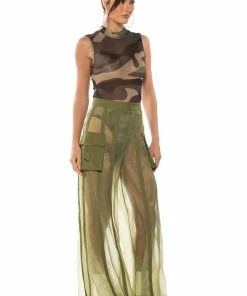 SAGE WIDE LEG TROUSER -FINESSE-shop sage wide leg trouser green 6 6