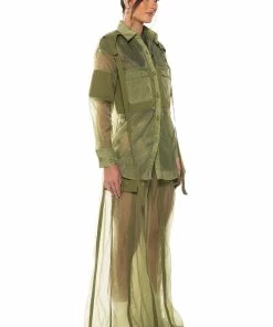 SAGE WIDE LEG TROUSER -FINESSE-shop sage wide leg trouser green 7 7