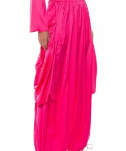 SAUCY BAGGY CARGO PANTS -FINESSE-shop saucy baggy cargo pants pink 3 3