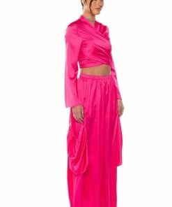 SAUCY BAGGY CARGO PANTS -FINESSE-shop saucy baggy cargo pants pink 5 5