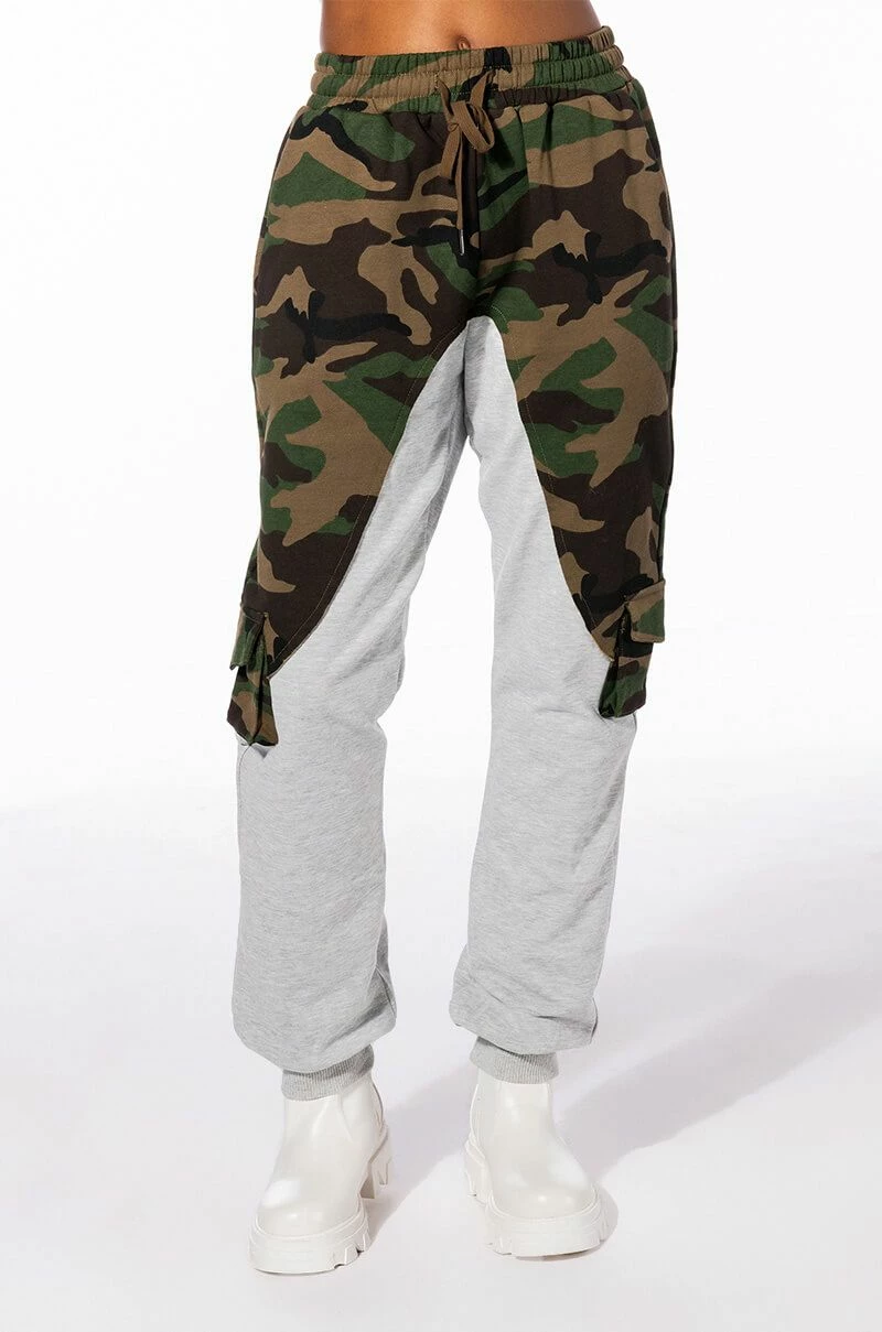 SELFISH HEART CAMO COLOR BLOCKED JOGGERS 3 SELFISH HEART CAMO COLOR BLOCKED JOGGERS - Image 3