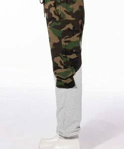 SELFISH HEART CAMO COLOR BLOCKED JOGGERS 10 SELFISH HEART CAMO COLOR BLOCKED JOGGERS -FINESSE-shop selfish heart camo color blocked joggers green multi 4 4