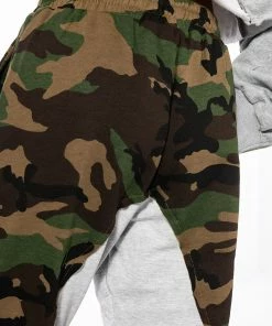 SELFISH HEART CAMO COLOR BLOCKED JOGGERS 12 SELFISH HEART CAMO COLOR BLOCKED JOGGERS -FINESSE-shop selfish heart camo color blocked joggers green multi 6 6