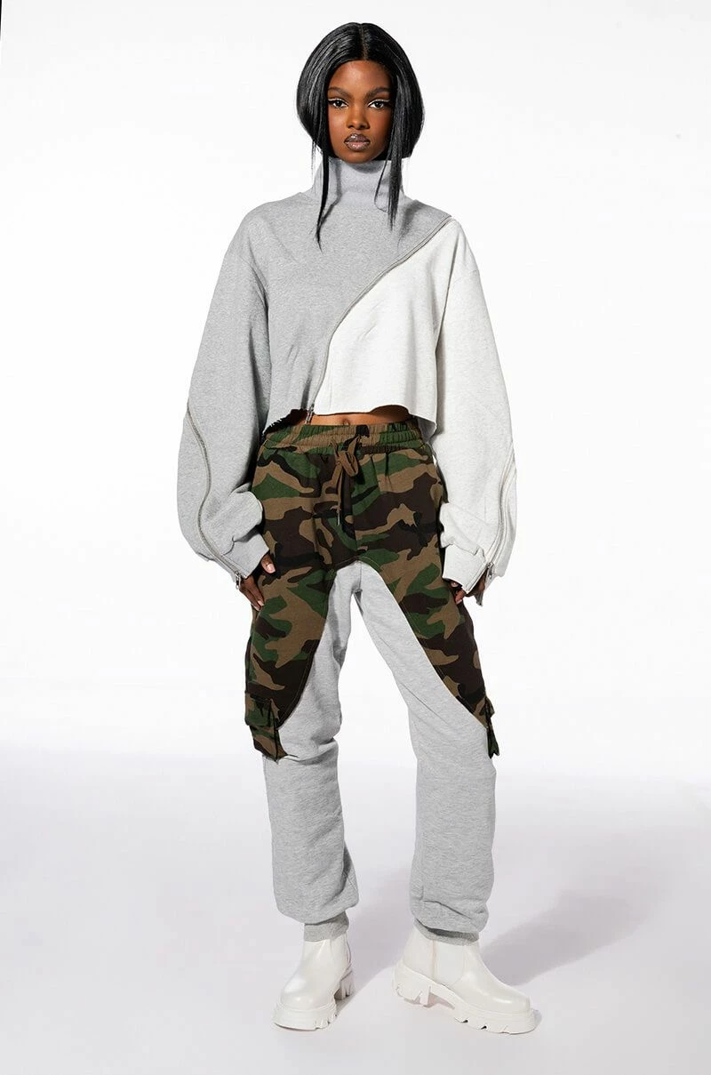 SELFISH HEART CAMO COLOR BLOCKED JOGGERS 7 SELFISH HEART CAMO COLOR BLOCKED JOGGERS - Image 7