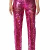 SENORITA EMBELLISHED STRAIGHT LEG PANT IN PINK