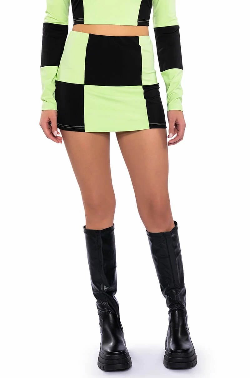 SHEGO SOFT STRETCH MINI SKIRT 1 SHEGO SOFT STRETCH MINI SKIRT