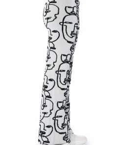 SHE'S GIVING ART REVERSIBLE WIDE LEG KNIT PANT -FINESSE-shop shes giving art wide leg knit pant white multi 6 6