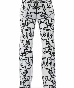 SHE'S GIVING ART REVERSIBLE WIDE LEG KNIT PANT -FINESSE-shop shes giving art wide leg knit pant white multi 7 7