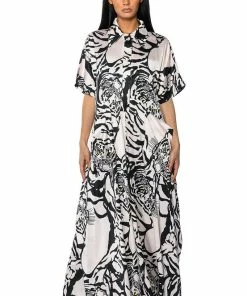 SHE'S RICH OVERSIZED SATIN JUMPSUIT IN MULTI