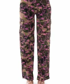 SILHOUETTE PRINT CAMO CARGO PANT -FINESSE-shop silhouette print camo cargo pant camo 4 4