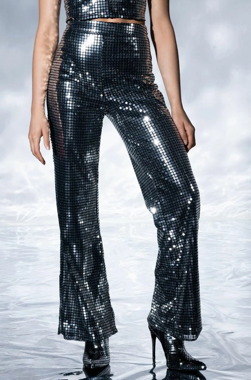 SILVER QUEEN SEQUIN PANT 7 SILVER QUEEN SEQUIN PANT - Image 7