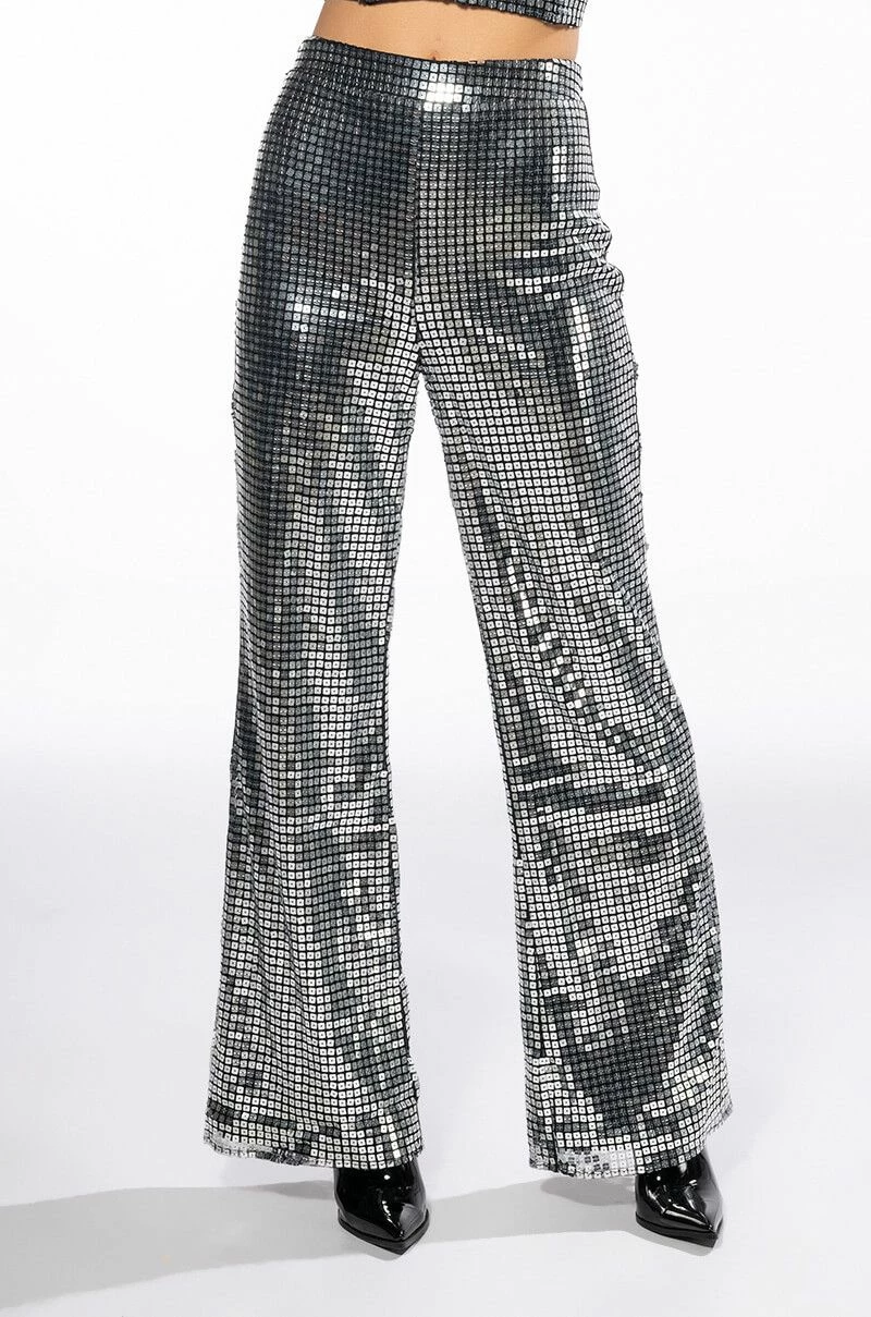 SILVER QUEEN SEQUIN PANT 2 SILVER QUEEN SEQUIN PANT - Image 2