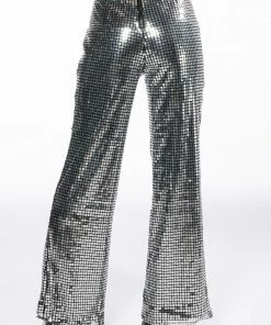 SILVER QUEEN SEQUIN PANT 11 SILVER QUEEN SEQUIN PANT -FINESSE-shop silver queen sequin pant silver 6 6