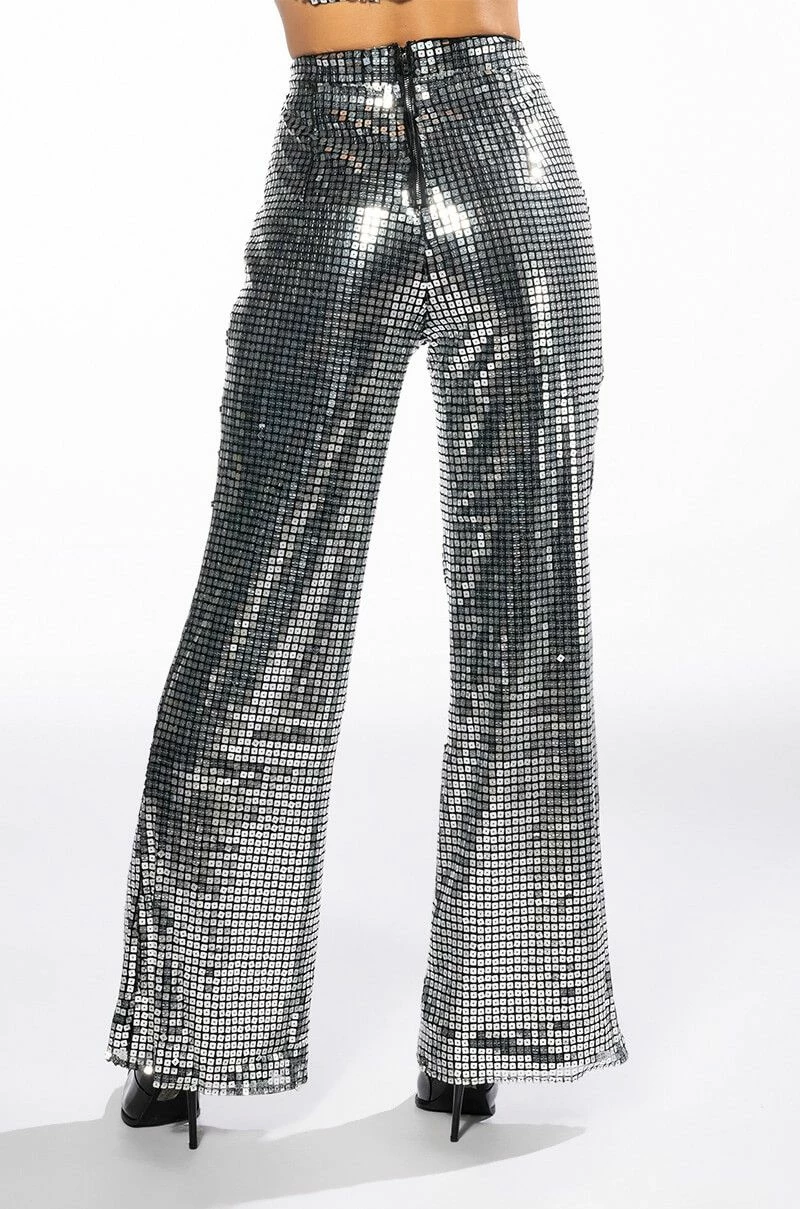 SILVER QUEEN SEQUIN PANT 4 SILVER QUEEN SEQUIN PANT - Image 4