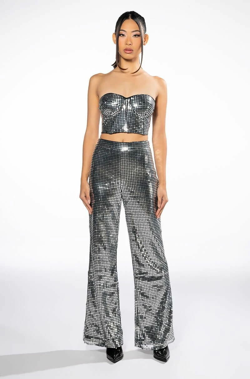 SILVER QUEEN SEQUIN PANT 6 SILVER QUEEN SEQUIN PANT - Image 6