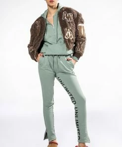 SKY'S THE LIMIT SKINNY JOGGER 10 SKY'S THE LIMIT SKINNY JOGGER -FINESSE-shop skys the limit skinny jogger light green 3 3