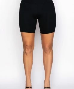 SNATCHED HIGH RISE BIKER SHORTS 10 SNATCHED HIGH RISE BIKER SHORTS -FINESSE-shop snatched high rise biker shorts black 4 4