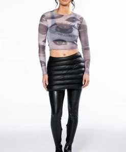 STAR CHASING MINI SKIRT 19 STAR CHASING MINI SKIRT -FINESSE-shop star chasing mini skirt black 10 10