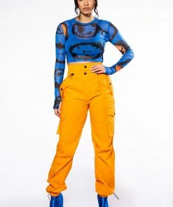 STAY COOL JOGGER PANTS -FINESSE-shop stay cool jogger pants orange 2 2