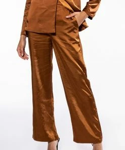 STAY RADIANT SATIN TROUSER