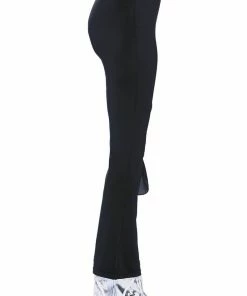 STELLA FLOUNCED FLARED LEGGING -FINESSE-shop stella flounced flared legging black 9 9