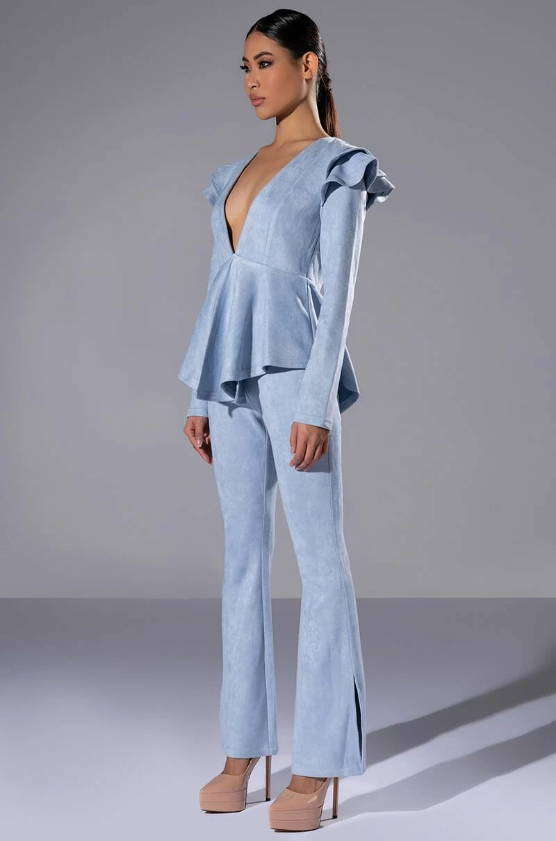 SUEDE BIG BOOTY PANTS 3 SUEDE BIG BOOTY PANTS - Image 3