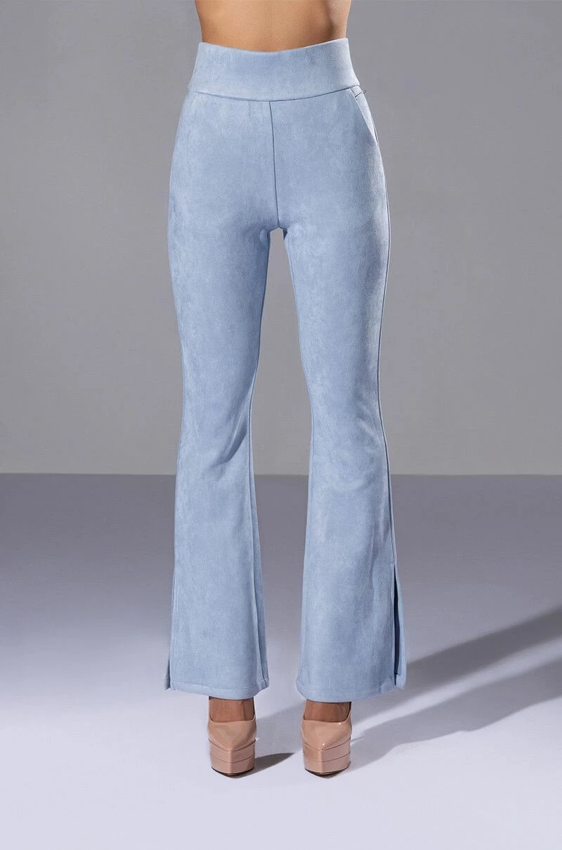 SUEDE BIG BOOTY PANTS 4 SUEDE BIG BOOTY PANTS - Image 4